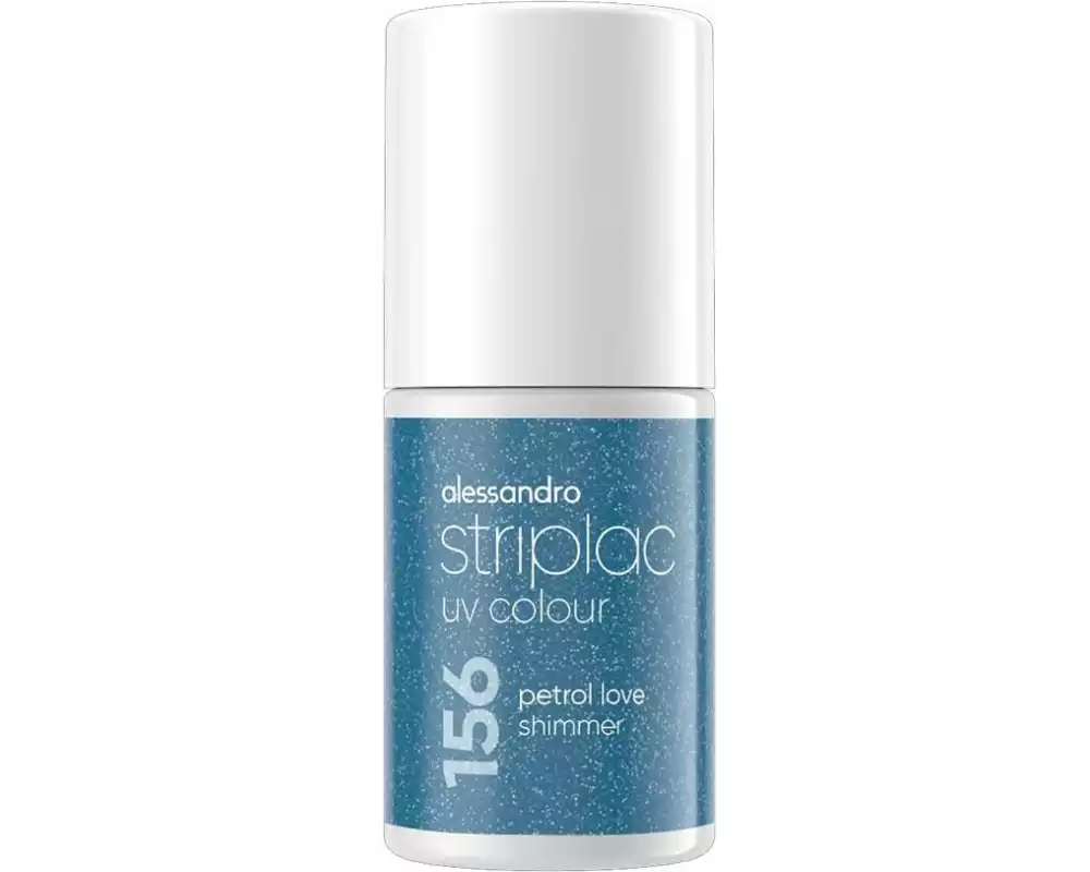 alessandro Nagellack Striplac UV Colour 156 Petrol Love