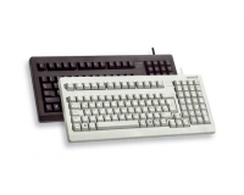 CHERRY 19" compact PC keyboard G80-1800 FR Tastatur USB + PS/2 QWERTY Grau