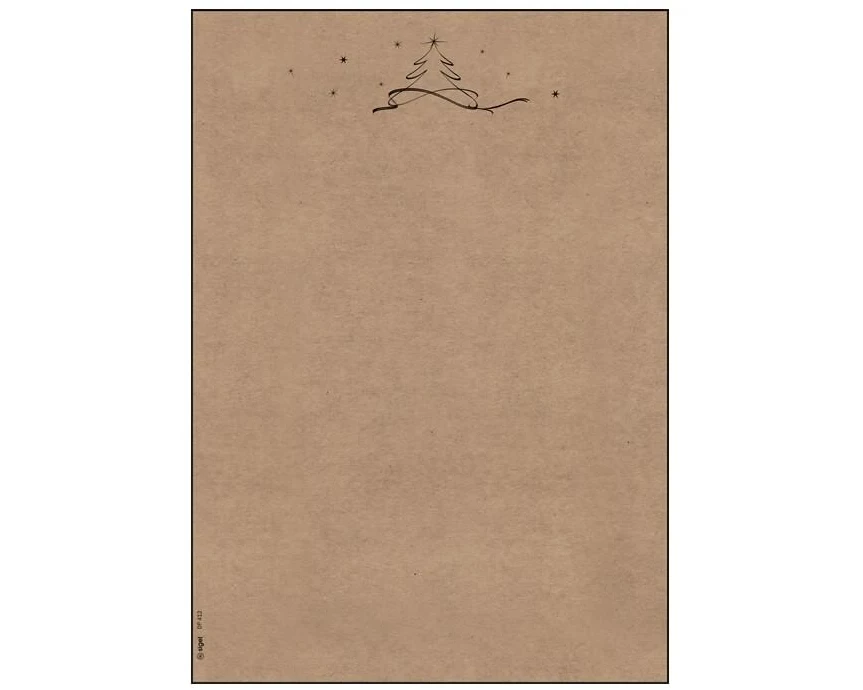 Sigel Weihnachts-Motiv-Papier, Christmas Tree