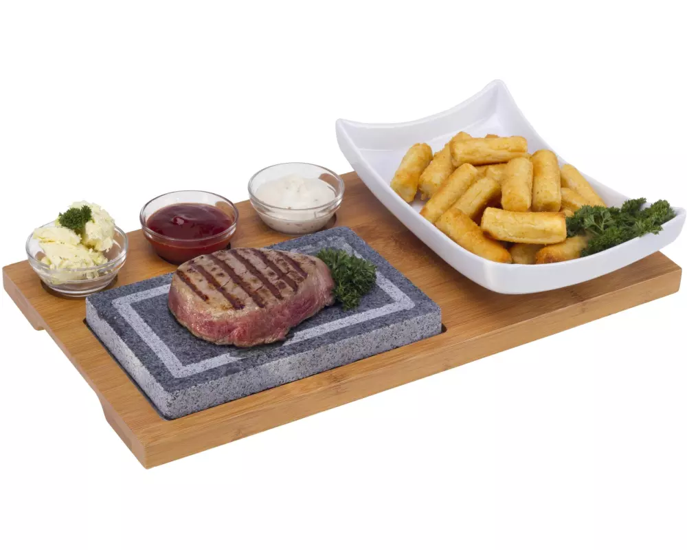 Nouvel Hot Stone Platte 6-teilig