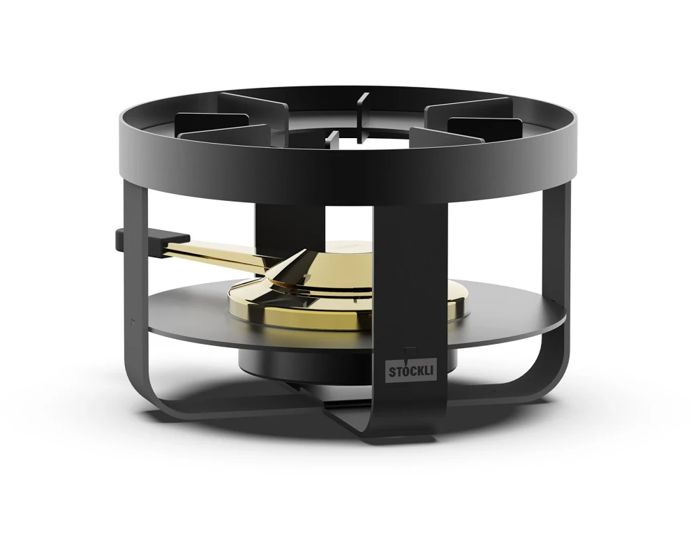 Stöckli Fondue-Rechaud Pilatus Schwarz