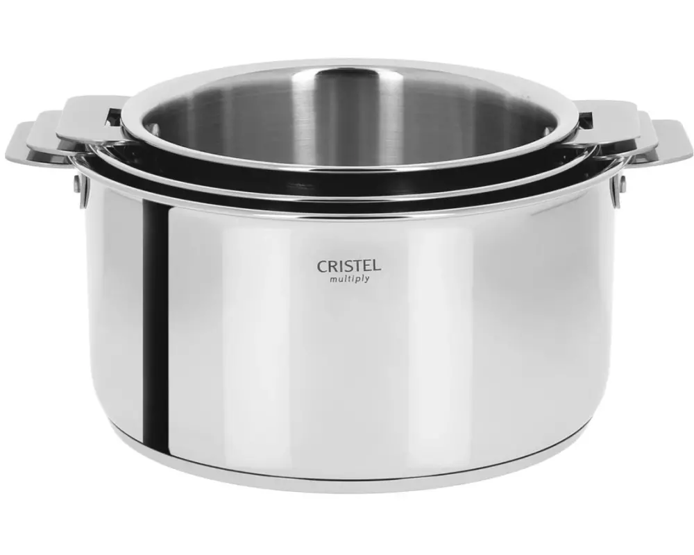 Cristel Kochtopf-Set Casteline 3-teilig