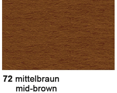 URSUS Tonzeichenpapier 50x70cm 2232272 130g, mittelbraun