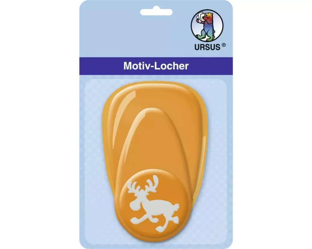 URSUS Motivstanzer Elch mittel, 2.5 cm