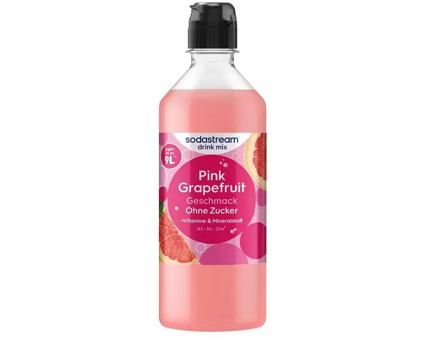 Sodastream Drink Mix Pink Grapefruit Zero 440 ml