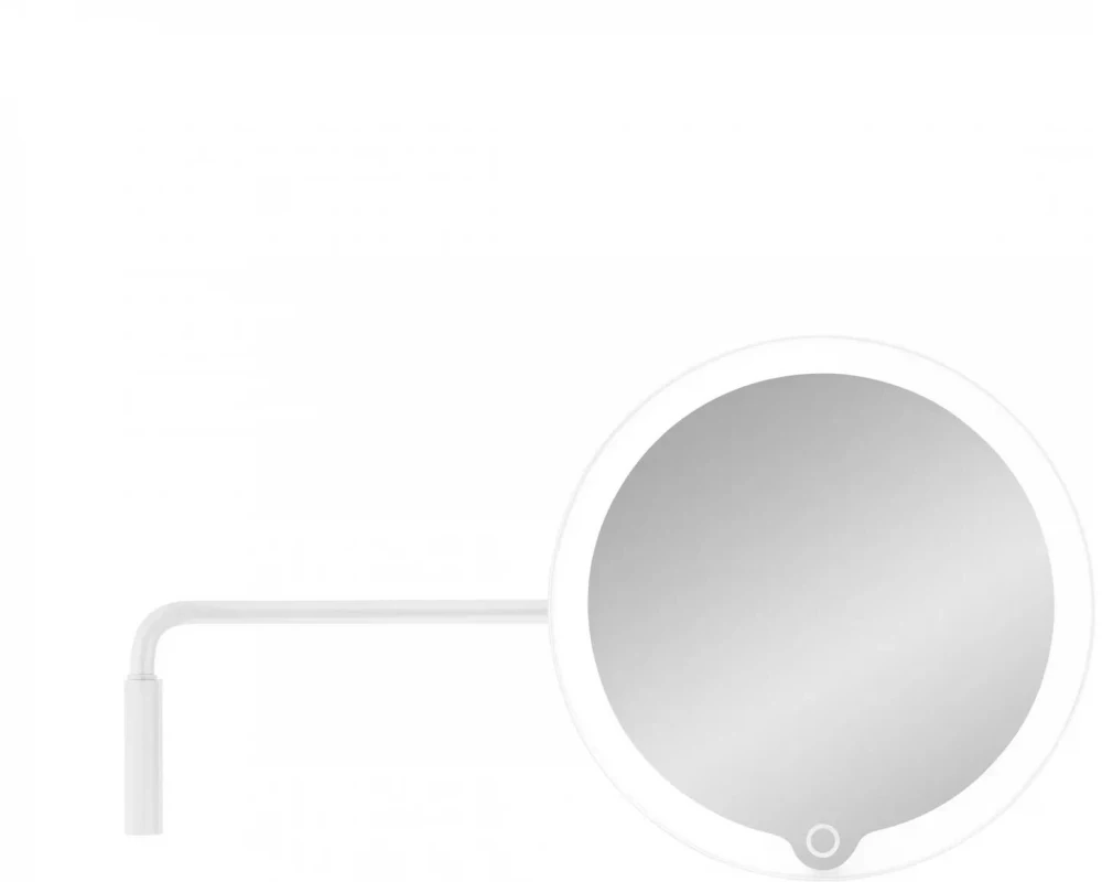 Blomus Kosmetikspiegel LED MODO mit Wandhalterung, Weiss