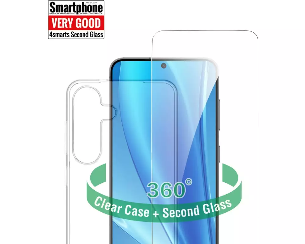 4smarts 360° Protection Set für Samsung Galaxy S25