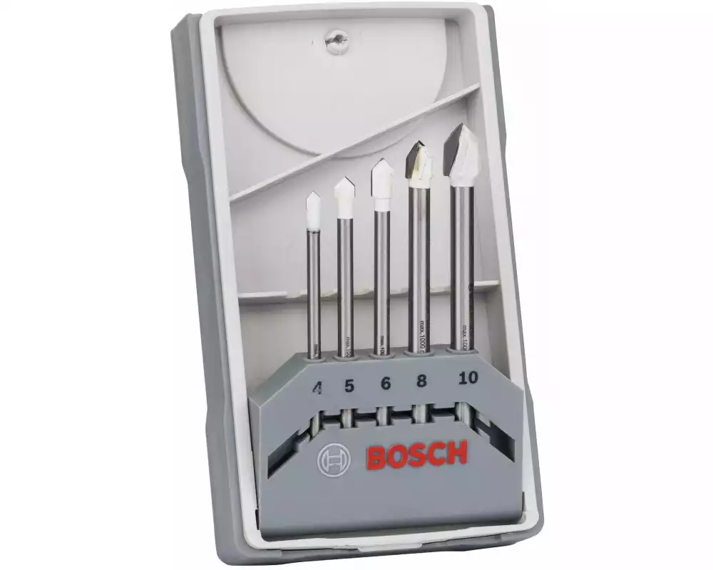 Bosch Professional Fliesenbohrer-Set CYL-9 Ceramic, 4 - 10 mm, 5-teilig