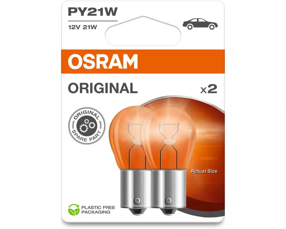 OSRAM Signallampen PY21W PKW
