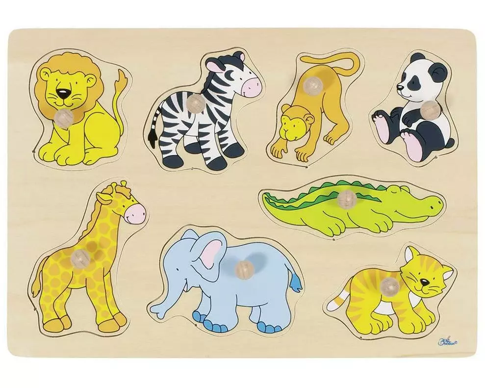 Goki Steckspiel Zootiere