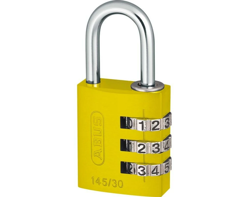 Abus 145 Gelb Aluminium