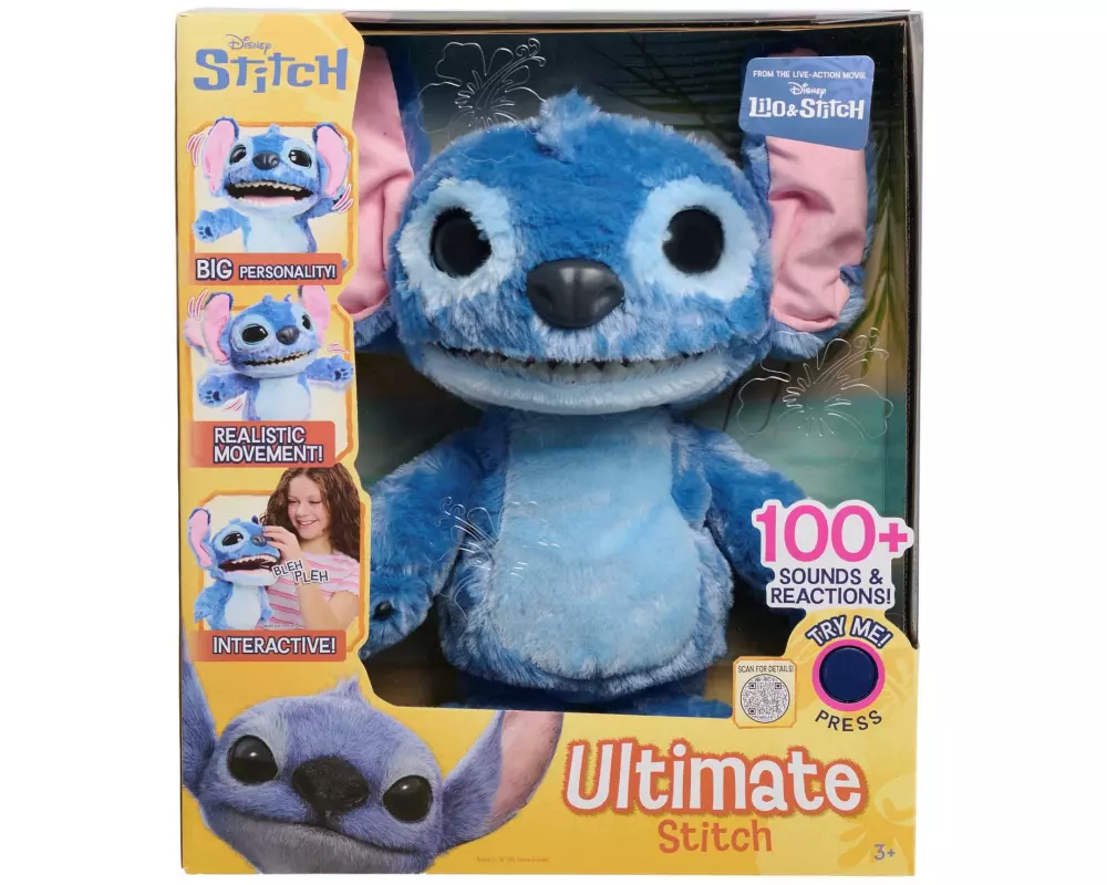 Stitch Funktionsplüsch Disney Ultimate Stitch Li.Action 43 cm