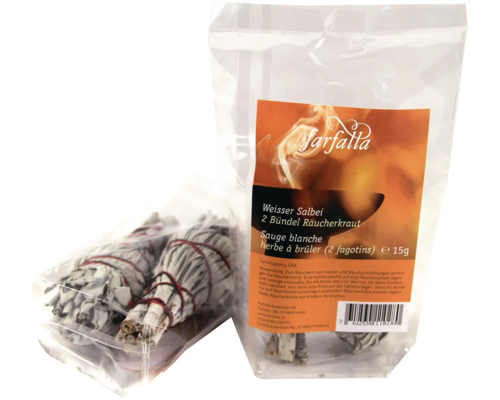 Farfalla Räucherkräuter Weisser Salbei 2 x 15 g