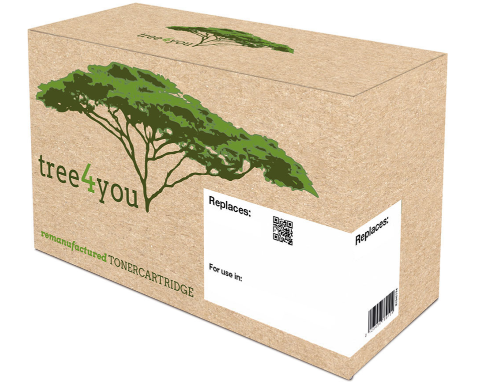 TREE4YOU RMC Toner-Modul 125A yellow CB542AT4Y zu HP Color LJ CP 1210 1400 S.