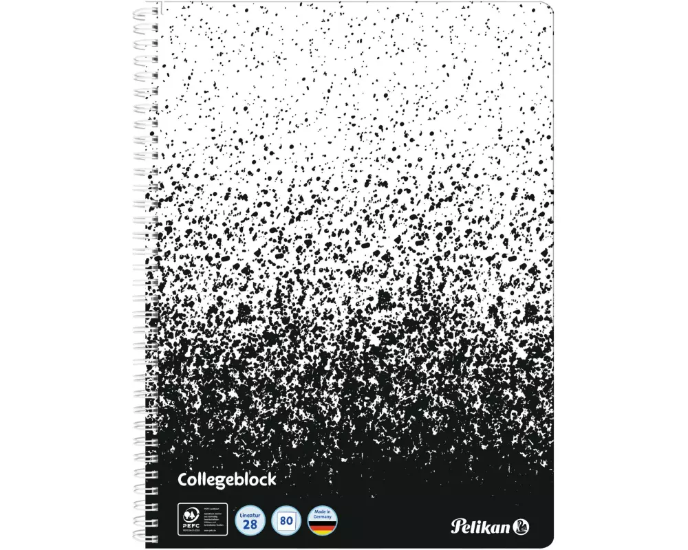 Herlitz Notizblock A4, 80 Blatt kariert