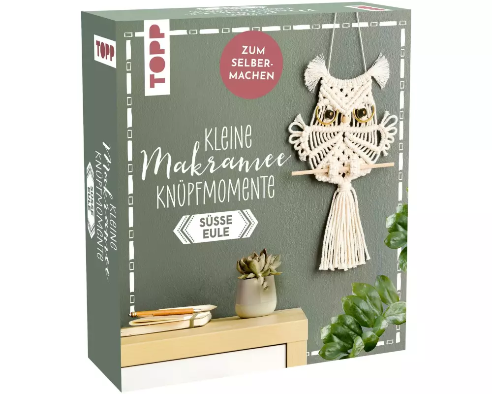 Frechverlag Bastelset Makramee Eule