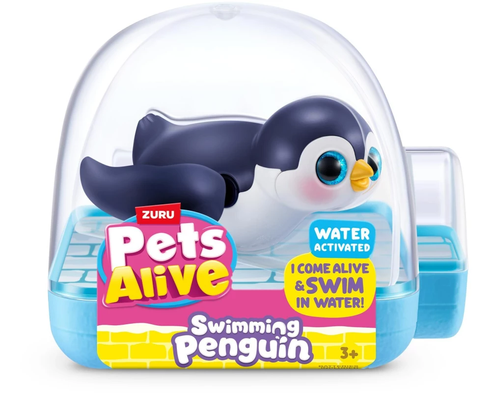 Zuru Pets Alive – Swimming Penguin Schwimmend, wasseraktiviert