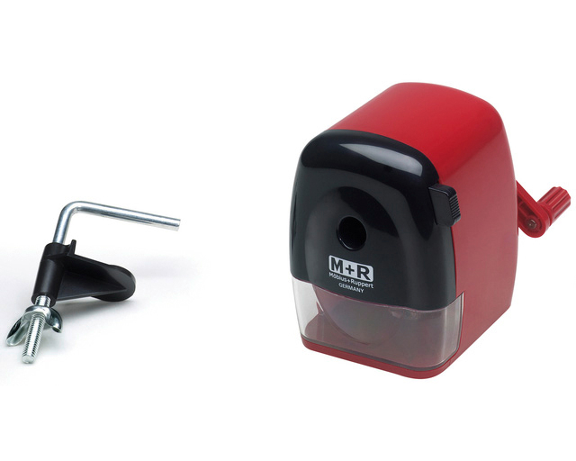 M+R Kurbel-Spitzmaschine 709810000 Auto-Stop rot