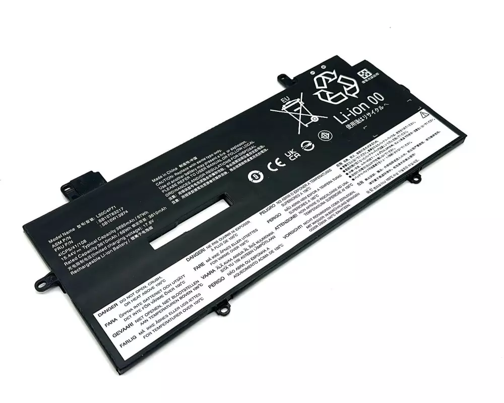 Vistaport Akku für Lenovo Thinkpad X1 YOGA GEN 8