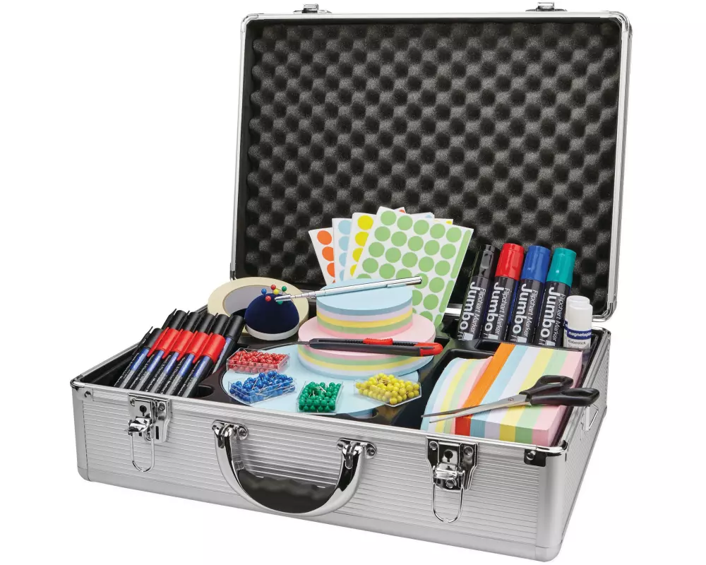 Magnetoplan Moderationskoffer 2800-teilig