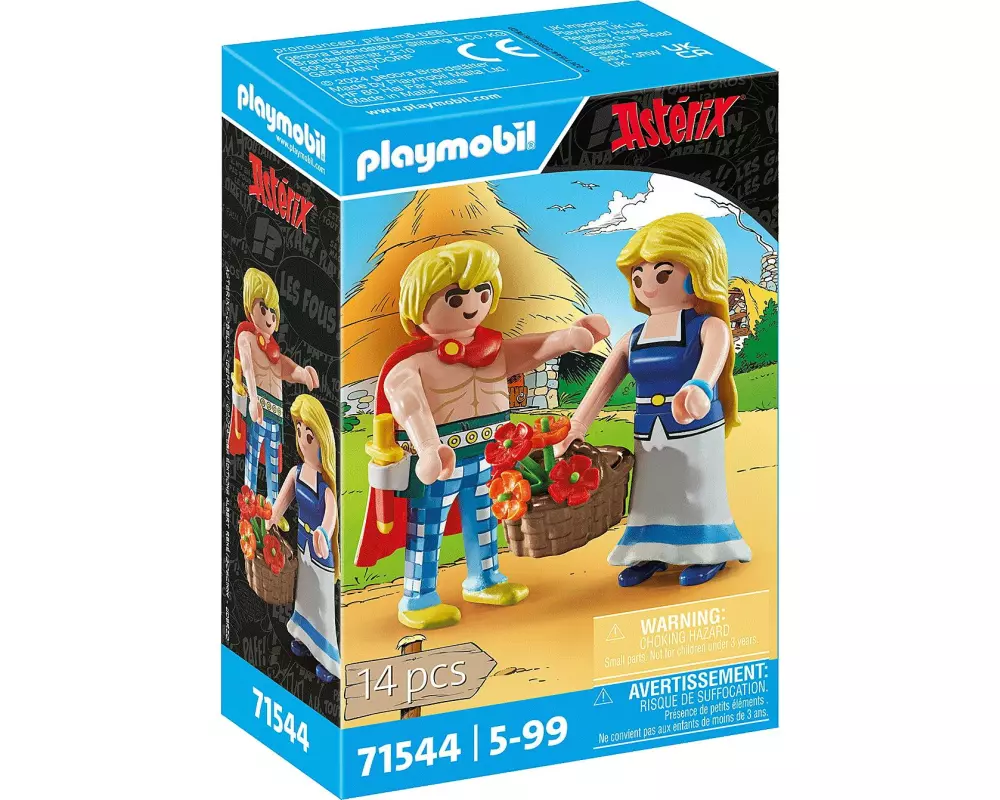 Playmobil Asterix Tragicomix und Falbala 71544