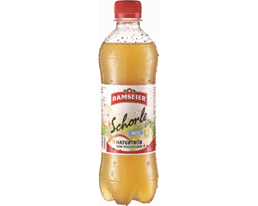 RAMSEIER Apfelschorle naturtrüb 615520 Hochstamm 50cl, 24 Stk.