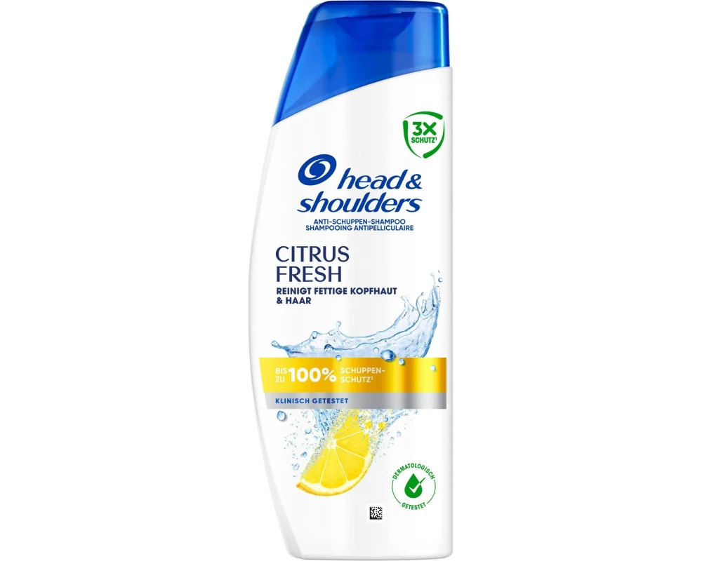 head and shoulders Anti-Schuppen Shampoo Citrus Fresh 250 ml