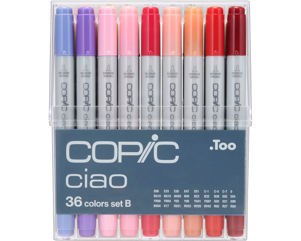 COPIC Marker Ciao 22075362 36er Set B