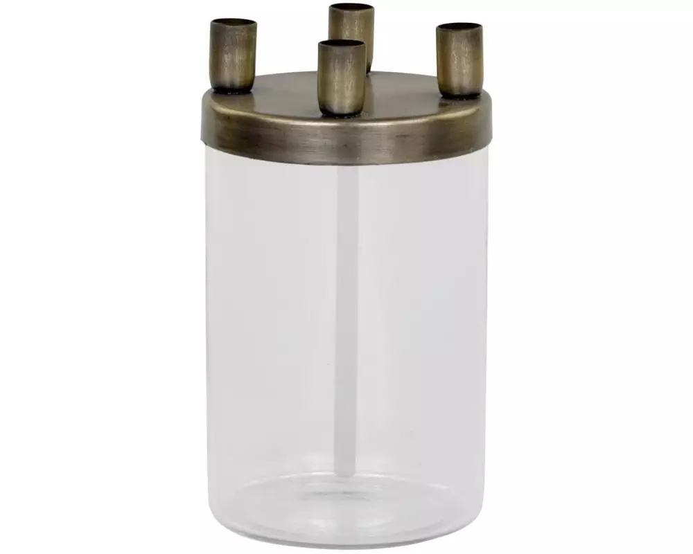 Chic Antique Kerzenhalter für Spitzkerzen Messing