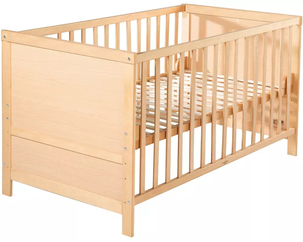 roba Kinderbett Holz natur 70 x 140 cm