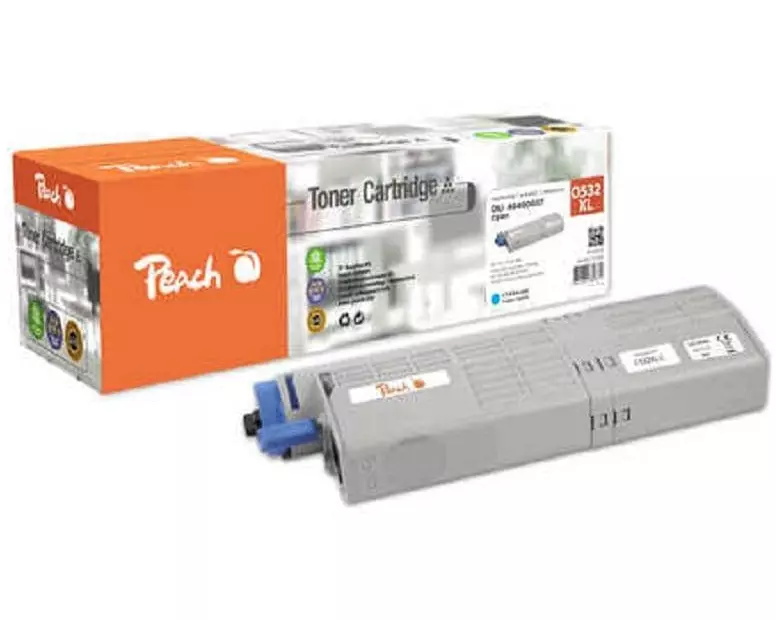 Peach Toner OKI 46490403 Cyan