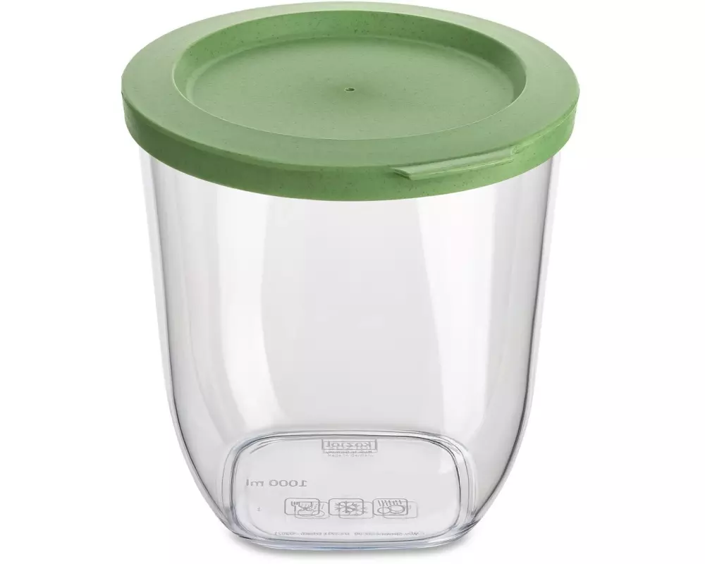 Koziol Vorratsdose Connect Dry S 1 l, Grün