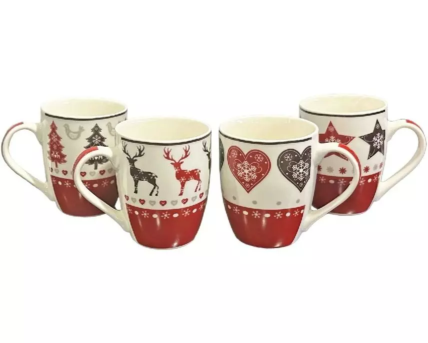 Dameco Tasse 340 ml, 4er Set