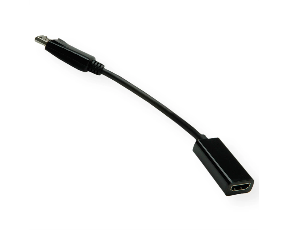 VALUE DisplayPort-HDMI Adapter, v1.2, DP Stecker-HDMI Buchse