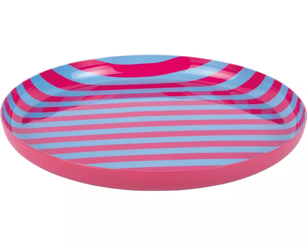 present time Speiseteller Animado Medium, Bright pink / Soft blue