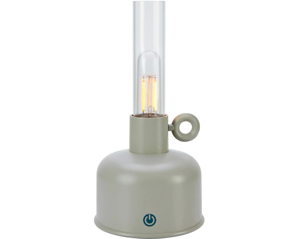 Markslöjd Astrid LED Laterne aufladbarer USB, Silber