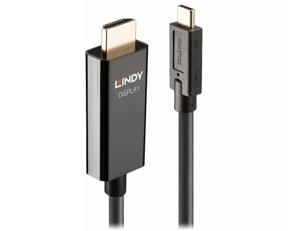 LINDY 10m USB Type C to HDMI, 4K60, Adapter Cable, with HDR