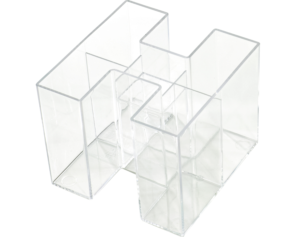 HAN Stifteköcher BRAVO 17455-1205 glasklar 5 Fächer