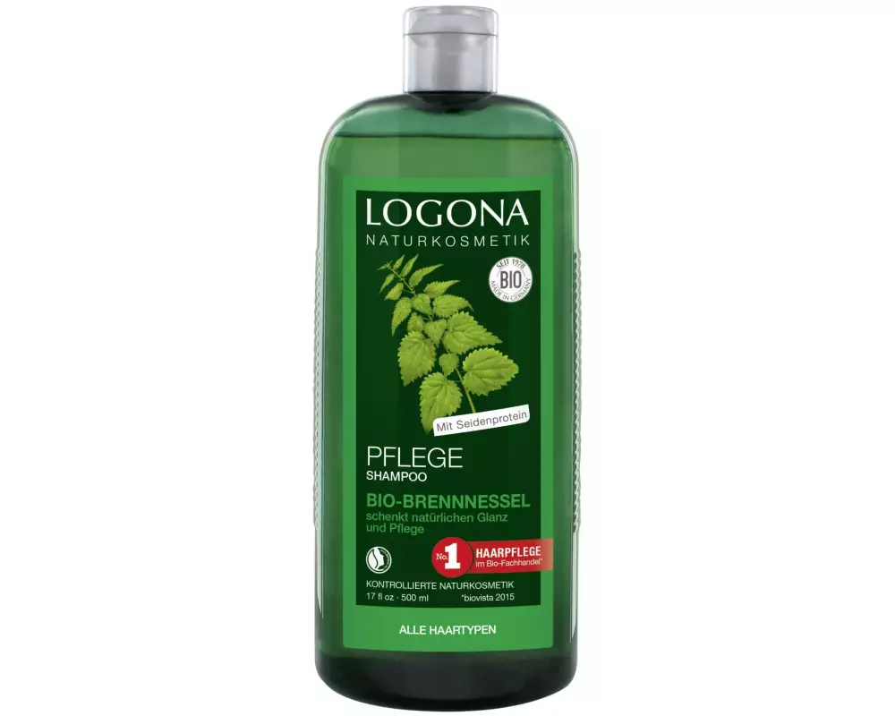 Logona Shampoo Pflege Bio-Brennessel 500 ml