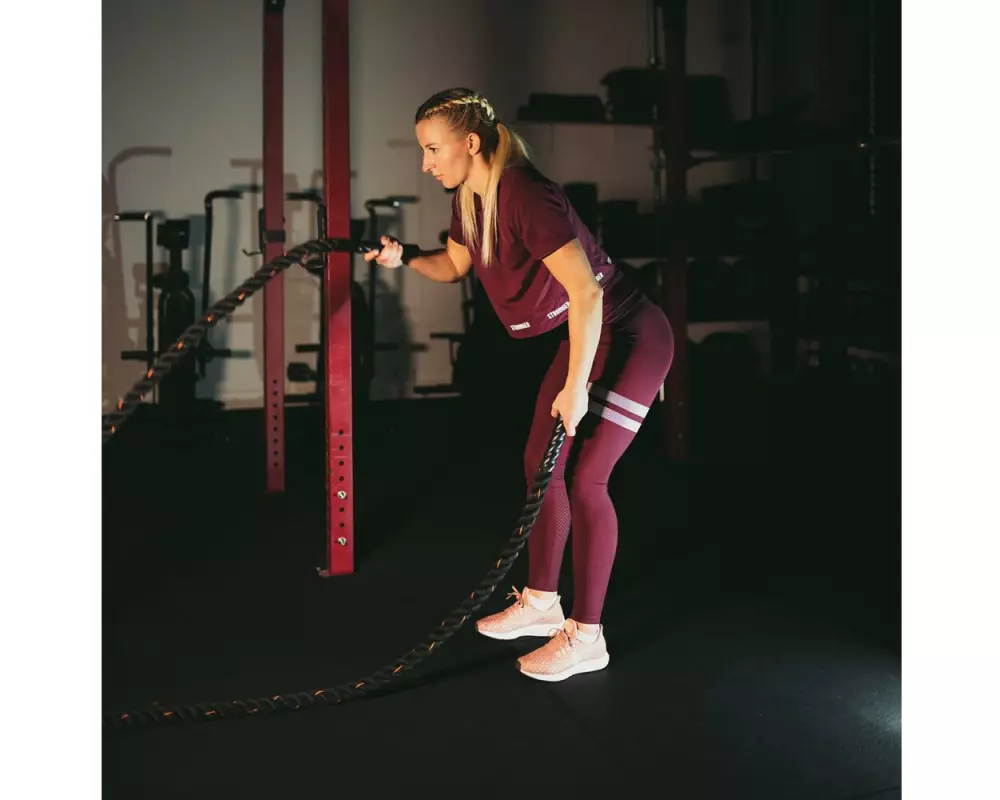 Gladiatorfit Rope wellenförmig aus Polyester, 15 m