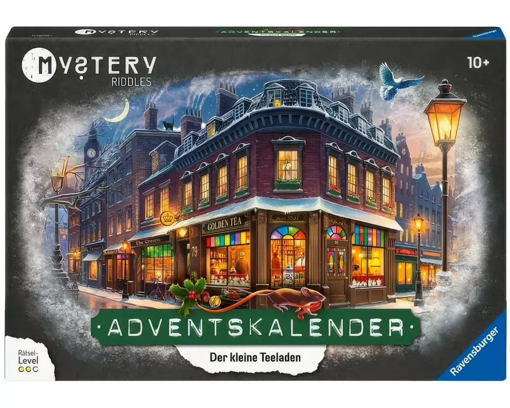 Ravensburger Adventskalender Mystery – Der kleine Teeladen