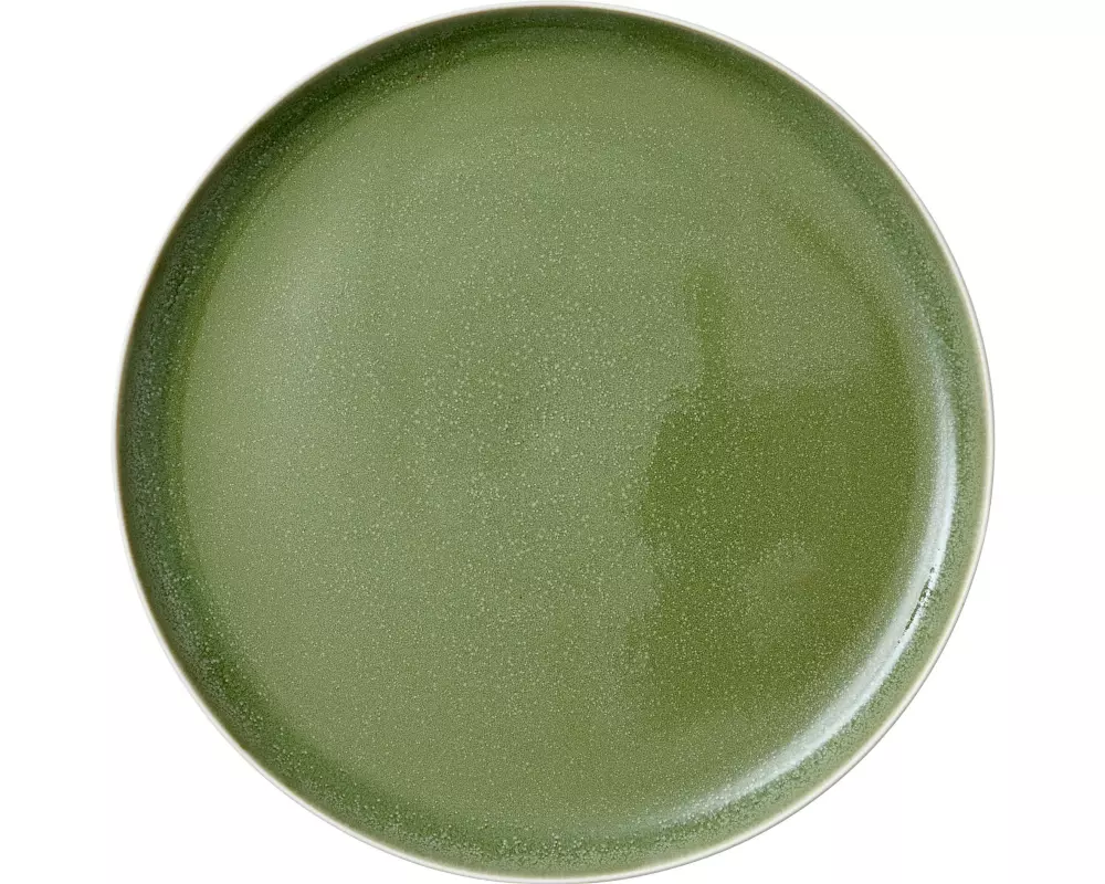 Studio Round Speiseteller North 27 cm, 6 Stück,Dunkelgrün shiny