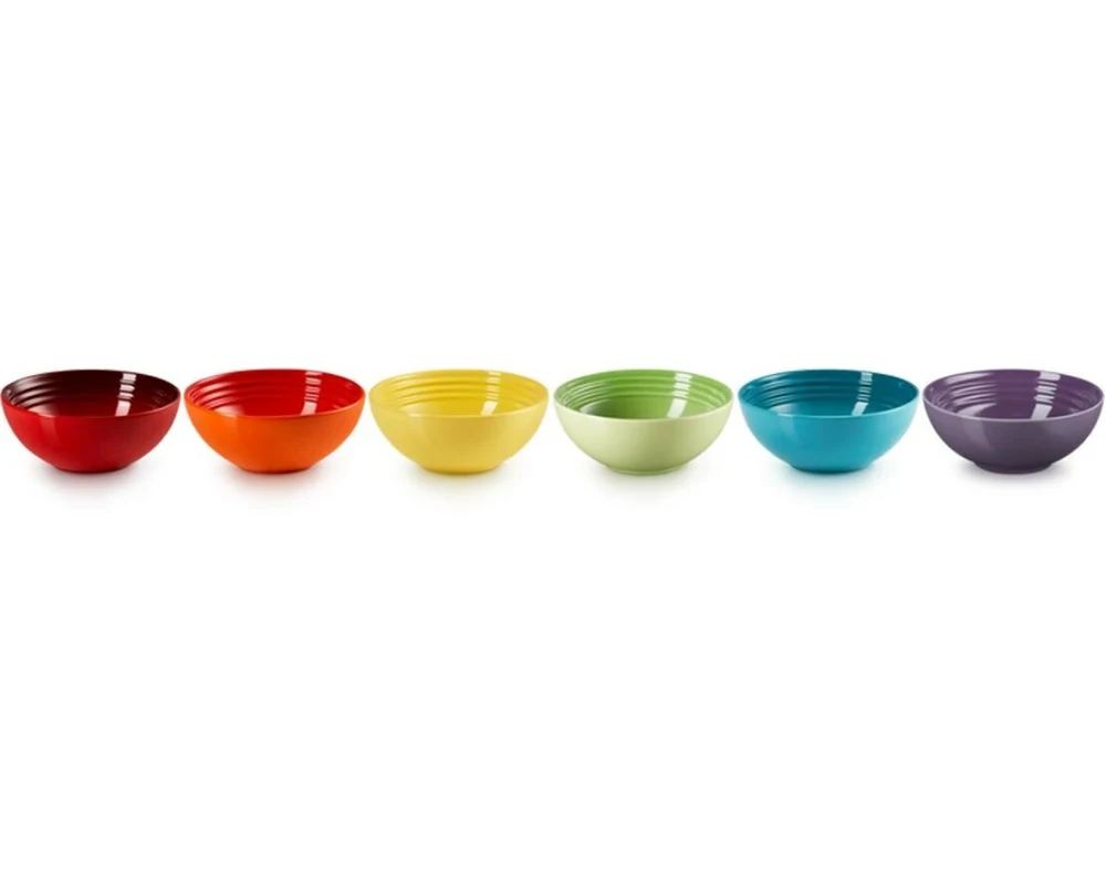 Le Creuset Müslischale Ø 16.2 cm, 1 Stück, Regenbogen