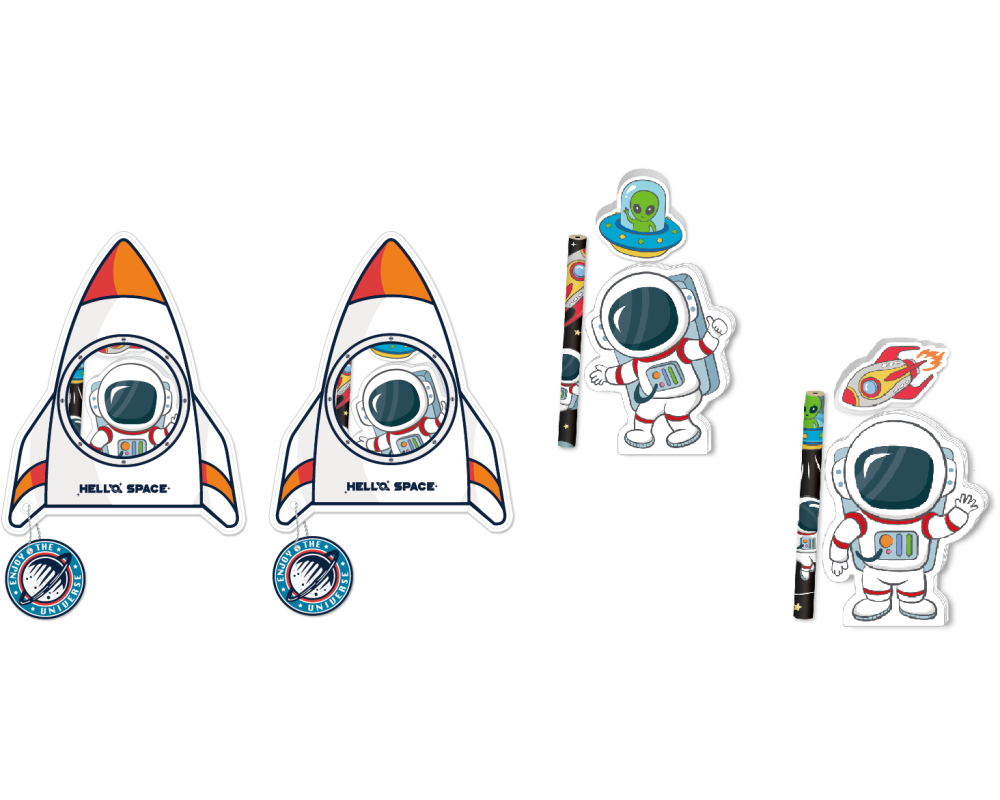 ROOST Schreibset ass. HAST-001 Space