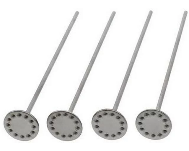 Barprofessional TONI020 Cocktailrührer 4 Stück, Silber
