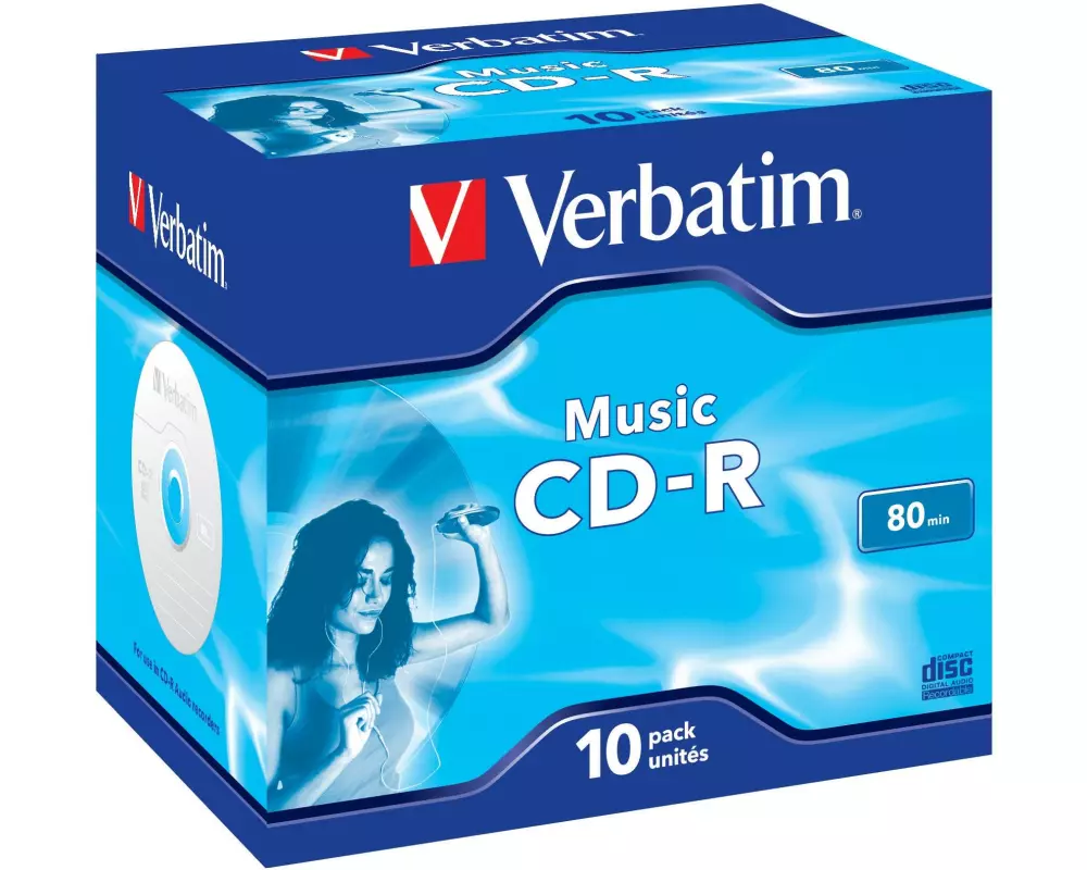 Verbatim CD-R 0.7 GB, Jewelcase (10 Stück)