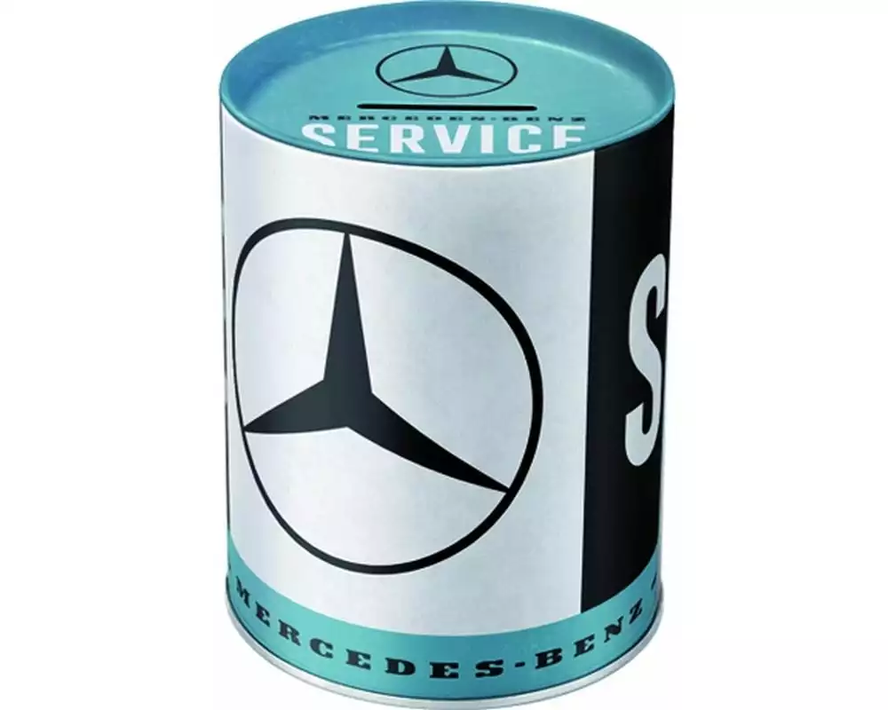 Nostalgic Art Spardose Mercedes Benz Service Schriftzug