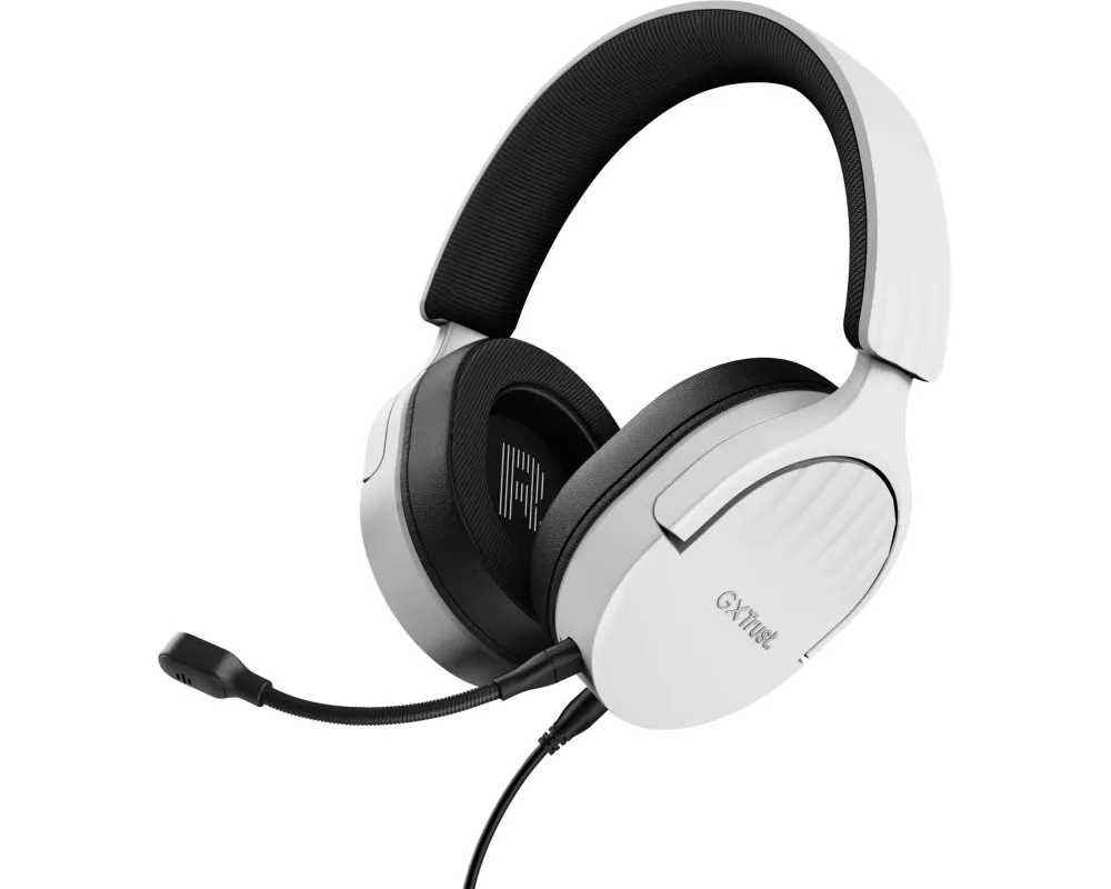 Trust Headset GXT 489W FAYZO Schwarz/Weiss