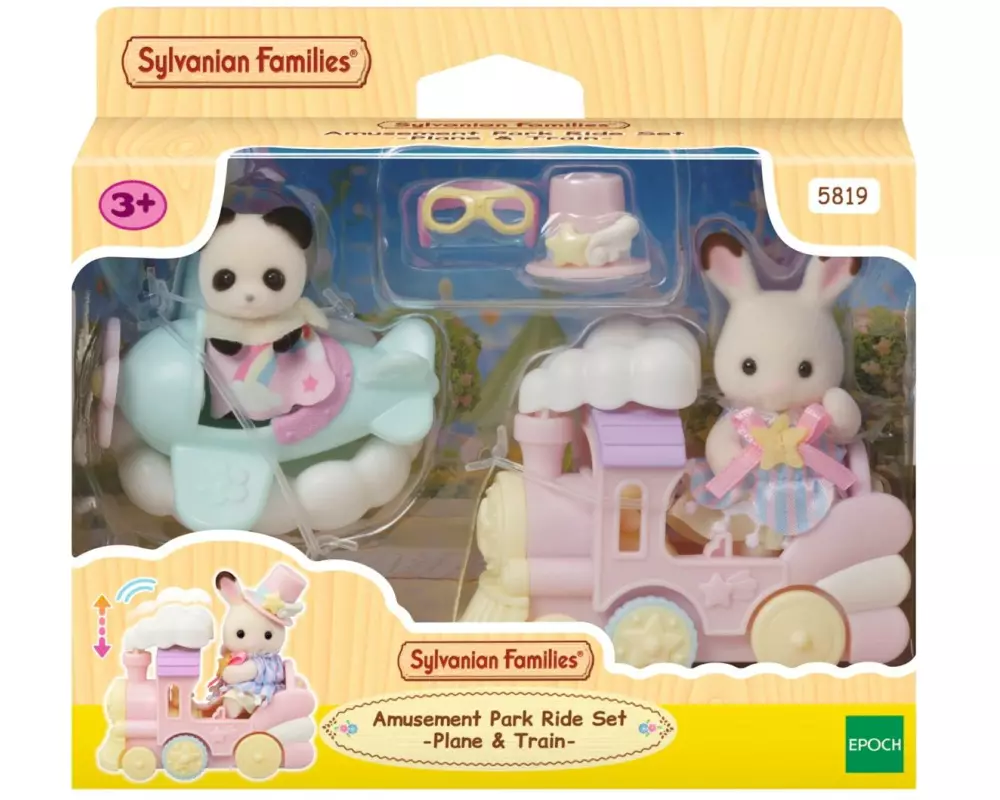 Sylvanian Families Sylvanian Families Freizeitpark Spielset Zugfahrt
