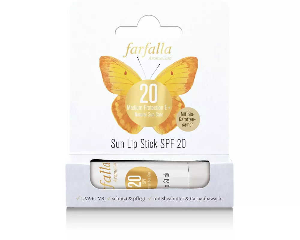 Farfalla Lippenpflege Medium Protection E+ Sun Lip Stick SPF 20 4.6 g